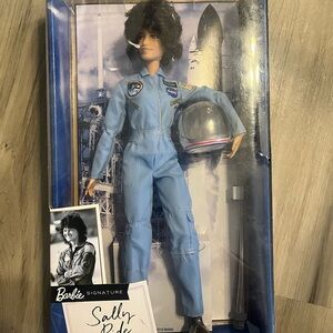 Barbie Signature Sally Ride Astronaut Doll in Blue Suit